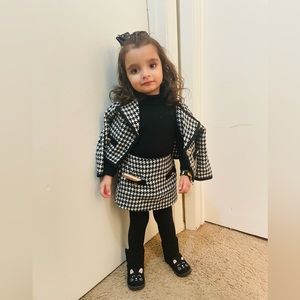 Gorgeous skirt and jacket for toddler